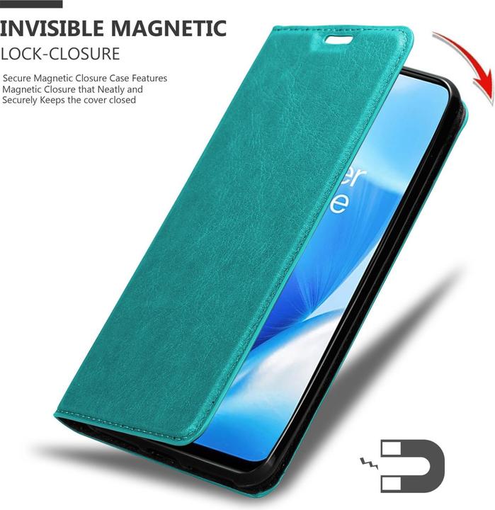 Actual product image Cadorabo Book Invis. Magnet sleeve (OnePlus North N200 5G)