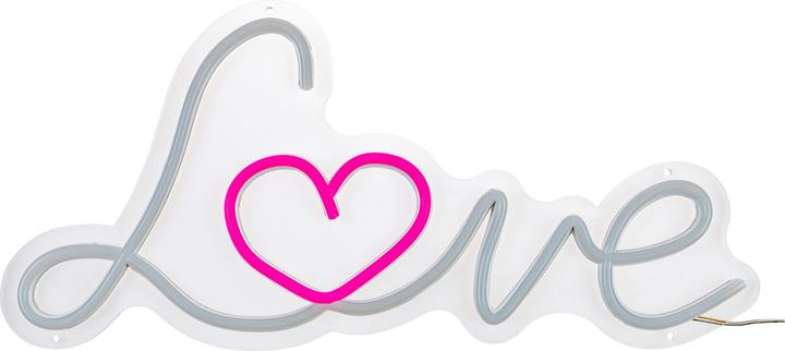 Actual product image Vegas Lights Neon Sign Love (43 cm, Indoor)