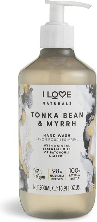 Moisturizing liquid hand soap Natura l s Tonka Bean & Myrrh (Hand Wash) 500 ml (Flüssigseife, 500 ml)