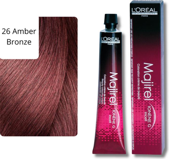 Actual product image L'Oréal Professionnel Majirel (26 amber bronze)