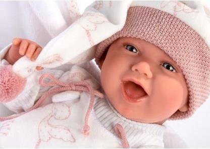 Produktbild Llorens Babypuppe mit Hängewiege