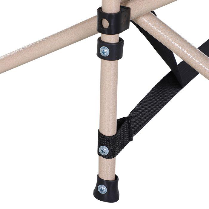 Produktbild Swisshandel24 Feldbett Faltbar Campingbett, 190x68x52 cm, Schwarz