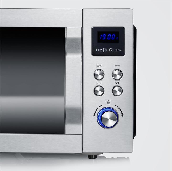 Produktbild Severin Microwave w/MW7777 plate 900 watts 25 l - Steel (29070) (25 l)