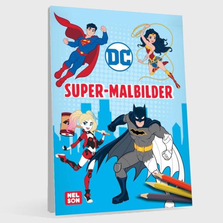 Actual product image DC Superheroes: Super colouring pictures