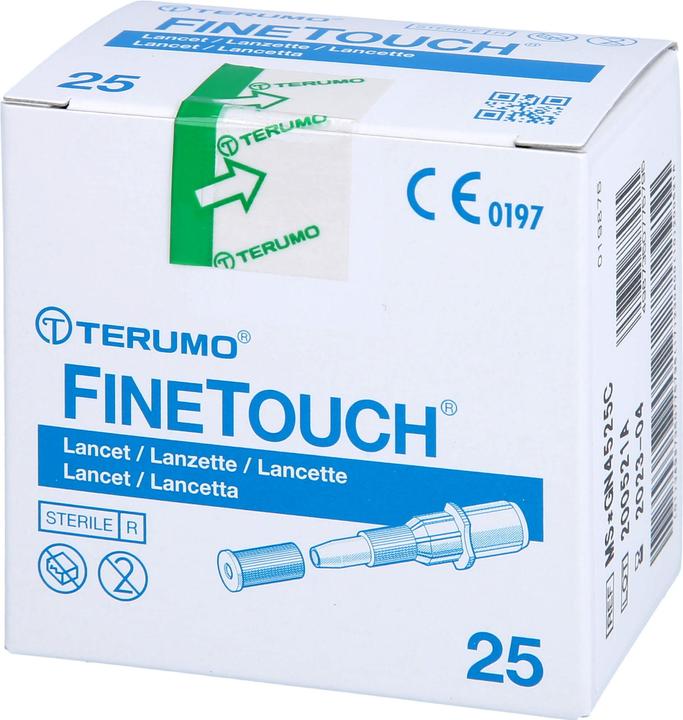 Produktbild Terumo FINETOUCH Einmallanzetten, 25 St LAN (Lanzette)