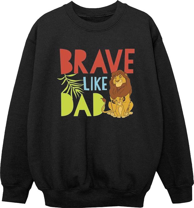 Disney The Lion King Brave Like Dad Sweatshirt Jungen