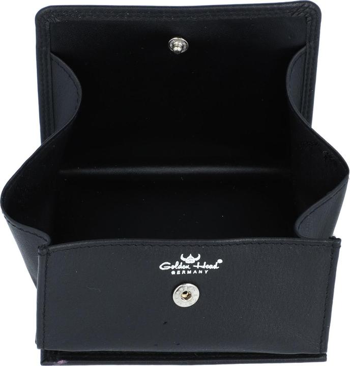 Image du produit Golden Head Porte-monnaie Polo RFID en cuir 10 cm