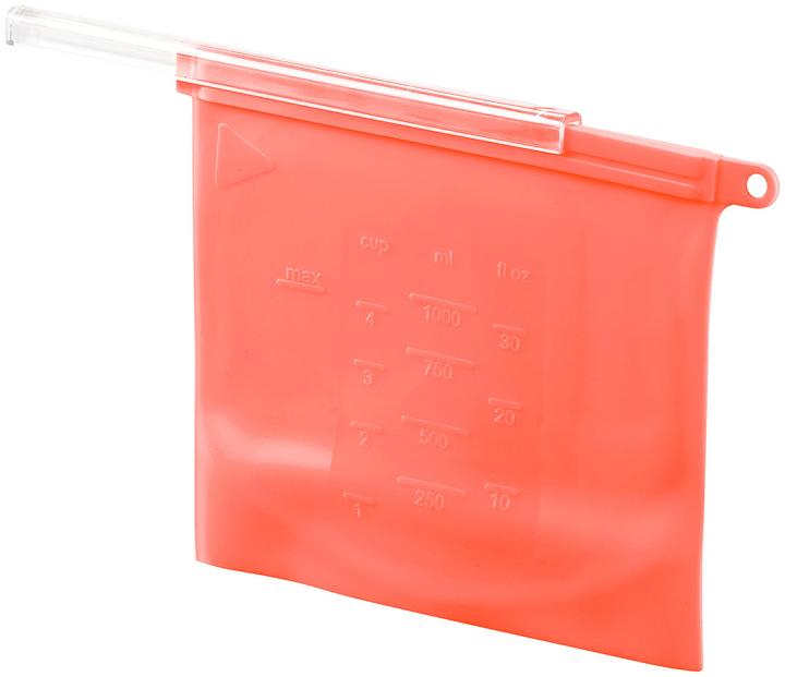 Actual product image Rosenstein & Söhne Set of 4 silicone food bags, resealable (4 x)