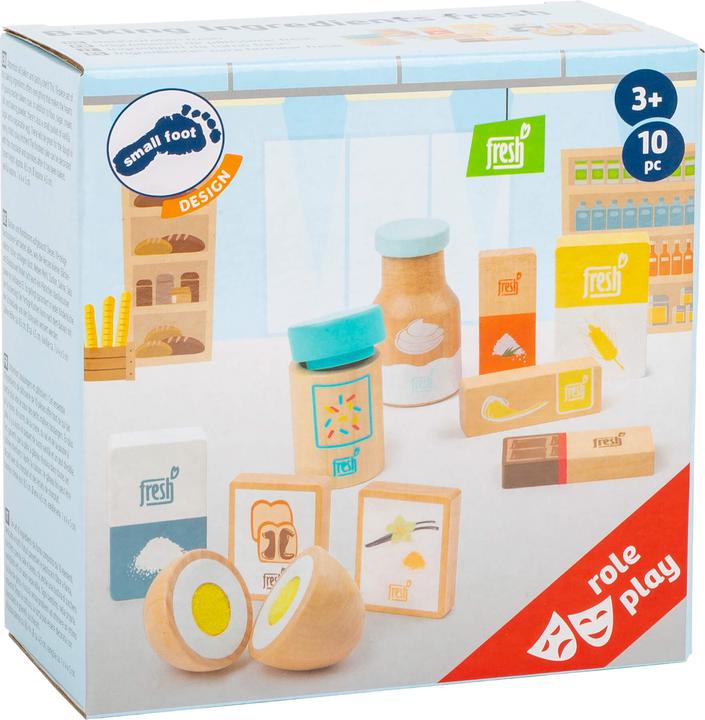 Actual product image small foot Baking ingredient set fresh
