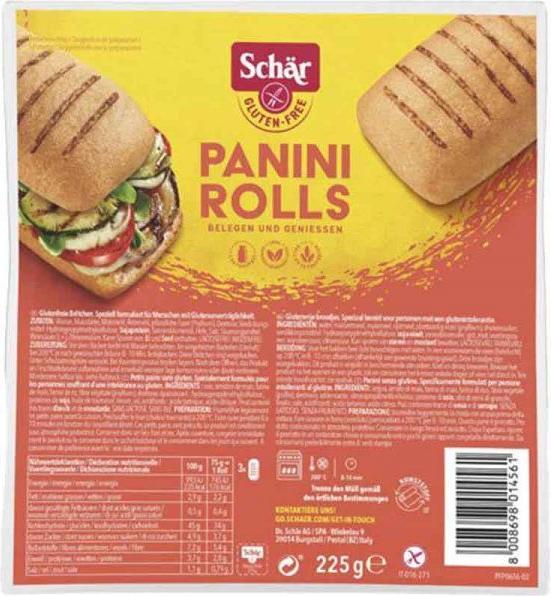Produktbild Schär Panini Rolls (150 g)