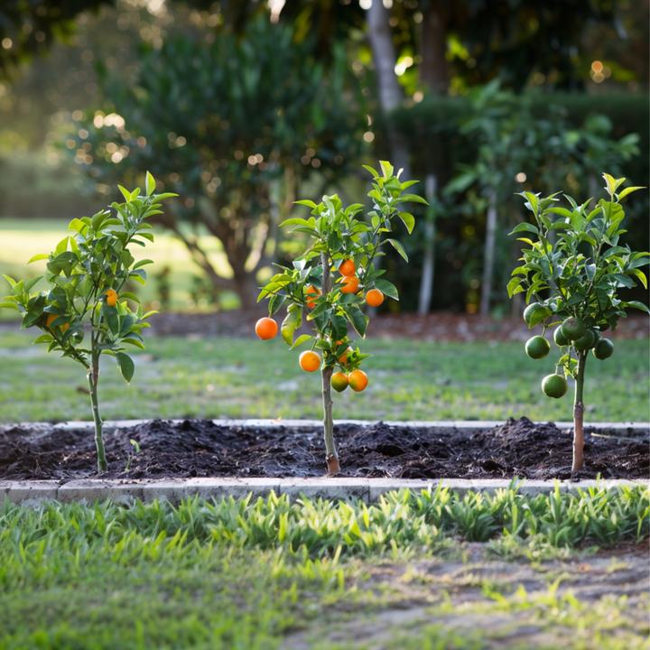 Image du produit Plant in a Box Citrus lime, calamondin, limon - Kit de 6 plantes Citrus Mix (25 cm)