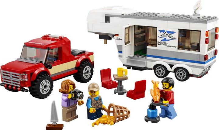 Actual product image LEGO Pickup & Caravan (60182, LEGO City)