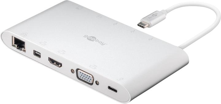 Goobay USB-C Multiport-Adapter (USB-C, 11 Ports)