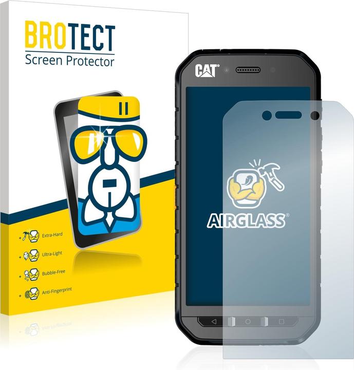 Actual product image BROTECT AirGlass Glass (1 Piece, CAT S41)