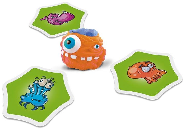Immagine prodotto FlexiQ Gioco da tavolo con dadi e carte 'Mostri' 112038 da 6+ anni (Francese, Tedesco, Inglese, Italiano)