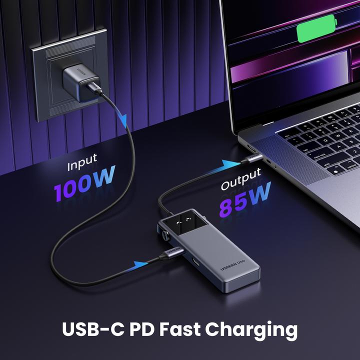Actual product image Ugreen Uno (USB-C, 6 Ports)
