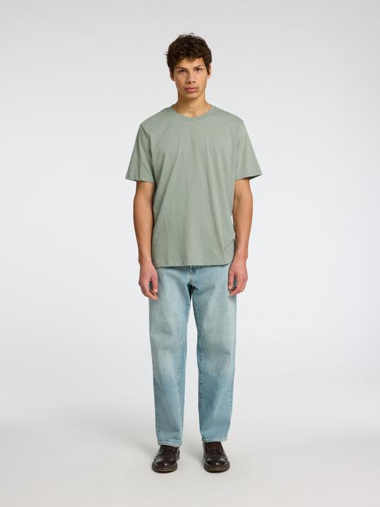 Actual product image Selected Homme Flame yarn cotton T-shirt (S)