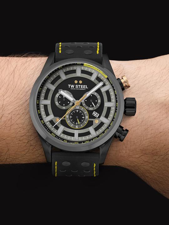 Image du produit TW-Steel SVS207 Fast Lane Chronograph Limited Edition Montre Homme 48mm 10ATM (Chronographe)