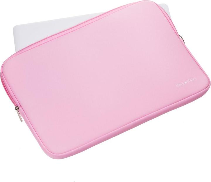 Actual product image König Design Universal Notebook Case 14 15.6 inch Bag Sleeve Laptop Notebook Case Pink (15.60", Samsung, Lenovo, Apple)