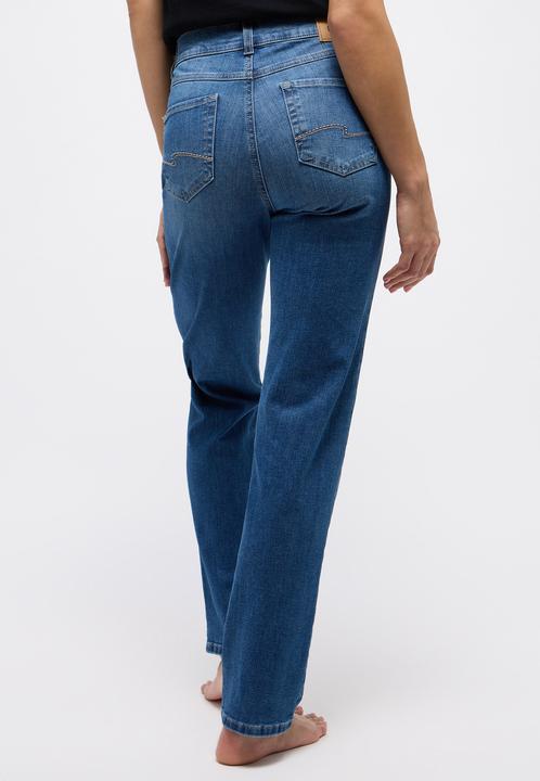 Produktbild Angels Dolly Jeans Sportiv Denim Straight Fit Mid Blue Used (W32/L30)