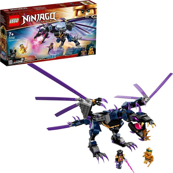 Immagine prodotto LEGO Ninjago - Il drago del Signore Supremo (71742, LEGO Ninjago, Set LEGO rari)