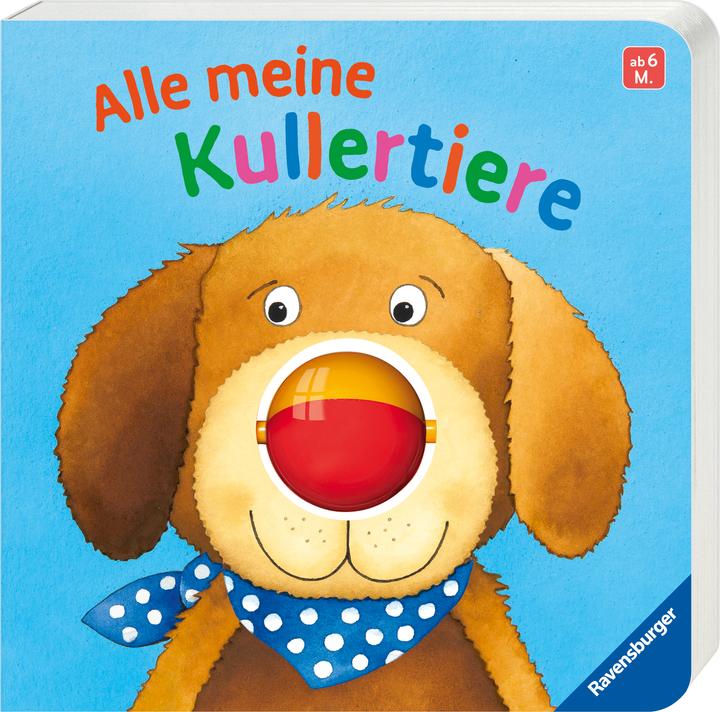 Immagine prodotto Ravensburger Tutti i miei peluche - libro per bambini a partire dai 6 mesi, libro gioco con palla a sonaglio (Tedesco)
