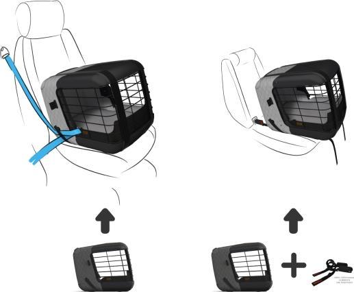Immagine prodotto 4pets Connettore Isofix (Cane, Chiusura di sicurezza)