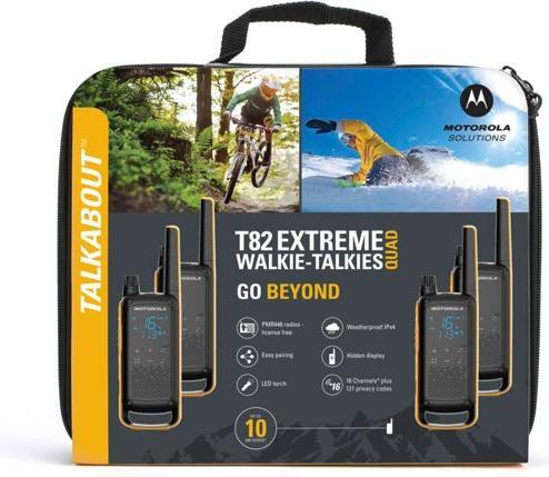 Image du produit Motorola TLKR T82 Extreme Quadpack Extreme Quadpack (10 km)