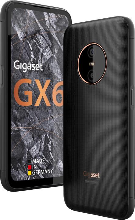 Immagine prodotto Gigaset GX6 PRO (128 GB, Nero, 6.60", SIM + eSIM, 50 Mpx, 5G)