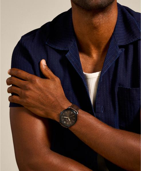 Actual product image Fossil The Minimalist 3H (Analogue wristwatch, 44 mm)
