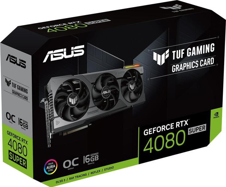 Actual product image ASUS TUF Gaming GeForce RTX 4080 SUPER OC (16 GB)