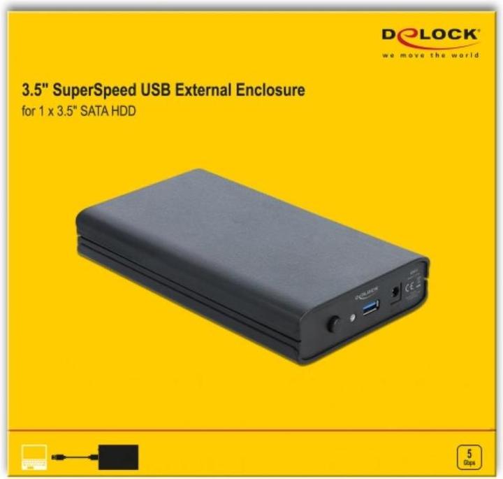 Immagine prodotto Delock Alloggiamento esterno 42612 (3.5")