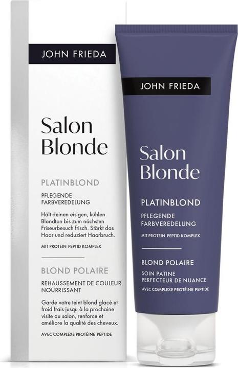 Immagine prodotto John Frieda Salon Blonde Platinblond Pflegende Farbveredelung - 120ml (Biondo platino)