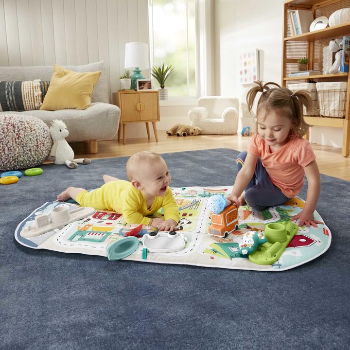 Actual product image Fisher-Price Activity City Gym to Jumbo Play Mat