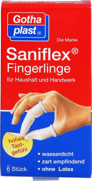 Produktbild Gothaplast Saniflex Fingerlinge wasserdicht, 6 St. Fingerlinge
