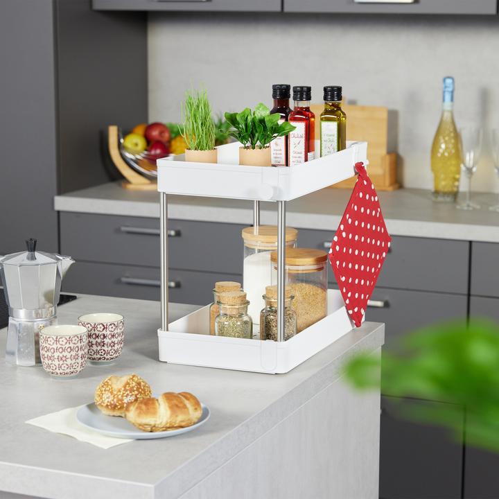 Productafbeelding Relaxdays 2x plank voor onder de gootsteen