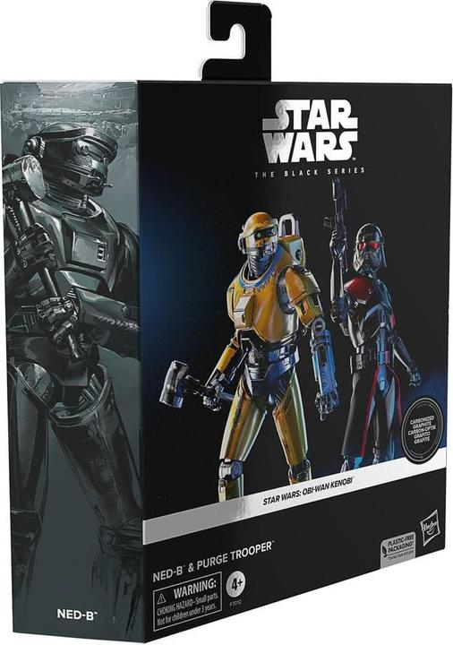 Immagine prodotto Hasbro Star Wars: Obi-Wan Kenobi Black Series Action Figures 2-Pack NED-B & Purge Trooper Exclusive 15 cm