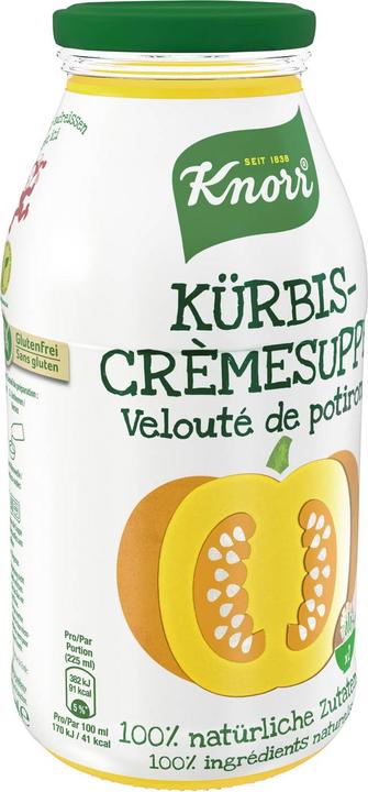 Actual product image Knorr Pumpkin cream soup with 100% natural ingredients (450 ml)