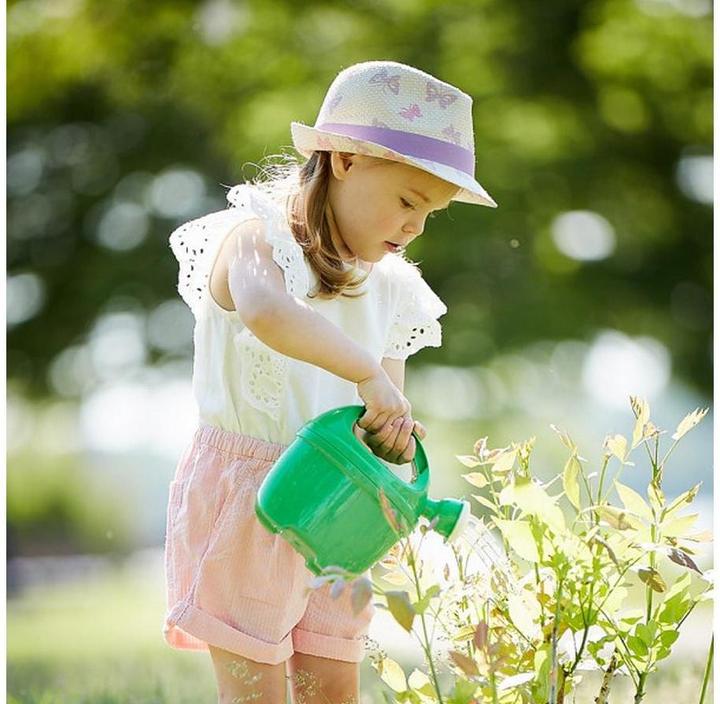 Produktbild Maximo Strohhut Butterfly White Sand/Lavendel Gr. 51 (51)