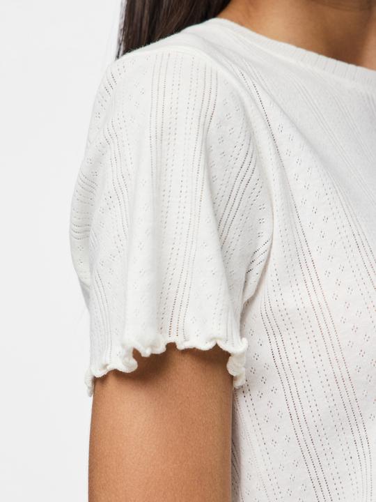 Produktbild Pieces Pcmarie Ss O-Neck Poin Top Jrs Noos Bc (XL)
