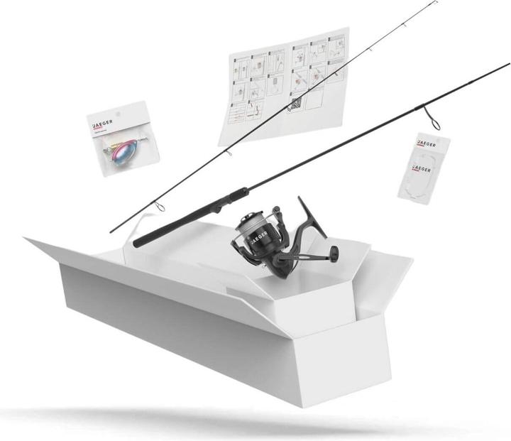 Image du produit Jaeger Trout Go Kit - Combo De Démarrage Pour La Truite (Filature, 210 cm)