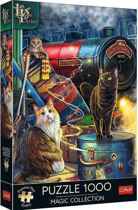 Actual product image Trefl Puzzle Premium Plus 1000 - Magic Collection: Hexenwald-Express (1000 pieces)