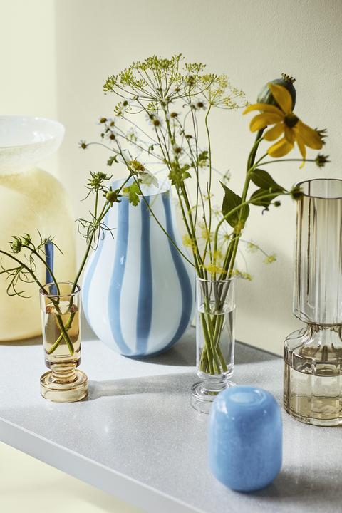 Produktbild Broste Copenhagen Petra Vase Glas Smoke Grey 17 cm (1 x)