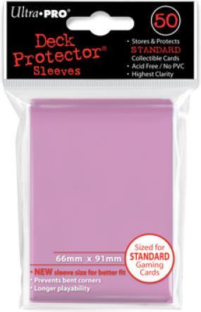 Ultra Pro Deck Protector Pochettes pour cartes Solid Pink (50)