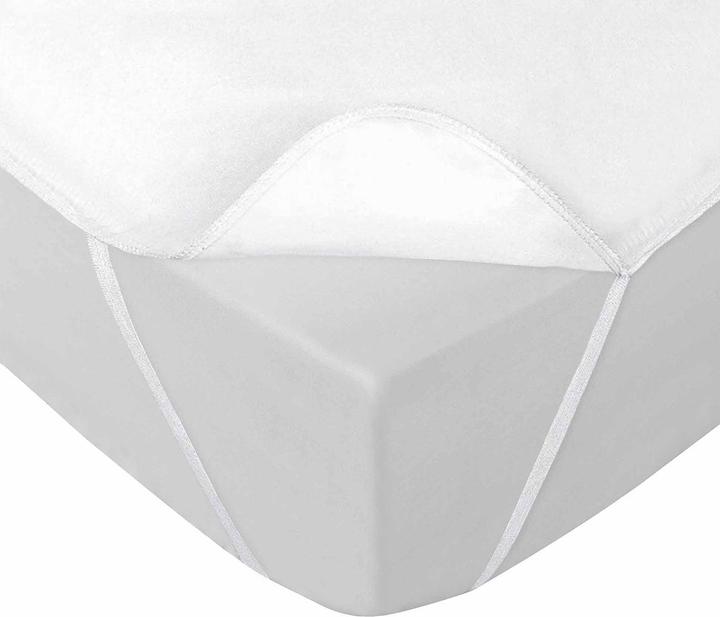 Image du produit Douceur D'intérieur Protège-matelas anti-acariens imperméable, blanc, 180 x 200 cm (180 x 200 cm)