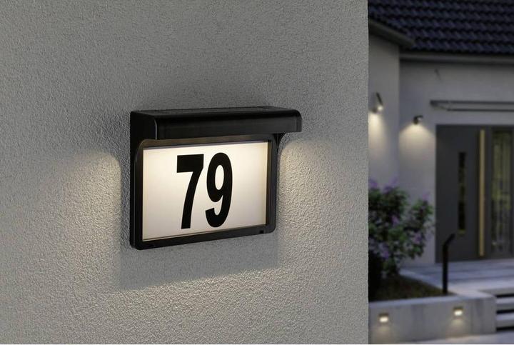Image du produit Paulmann Numéros de maison solaires (6 lm, IP44)