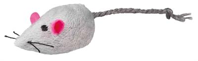 Trixie Plüschmaus Catnip mit Glocke 5cm (Spielmaus Katze)