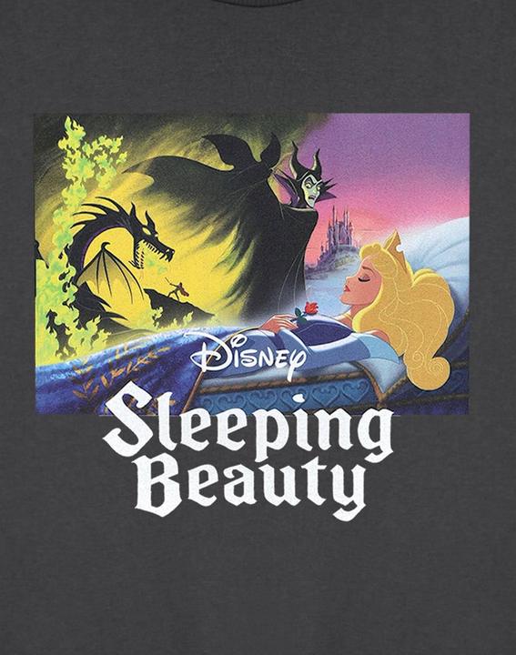 Actual product image Disney Interactive Studios Womens/Ladies Aurora Short-Sleeved Crop T-Shirt (XXL)
