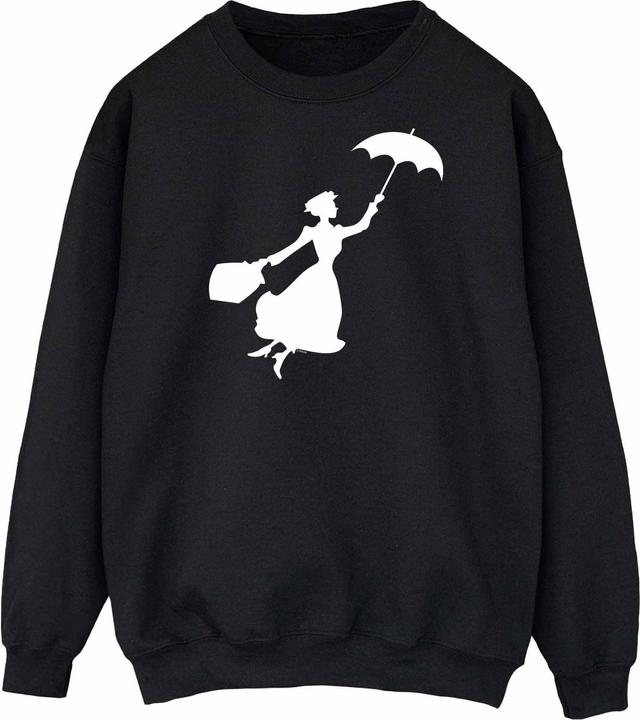 Immagine prodotto Disney Mary Poppins Flying Silhouette Felpa Donna (L)