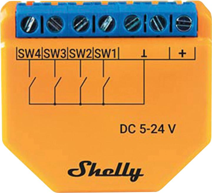 Shelly Plus I4 DC (Schaltaktor)